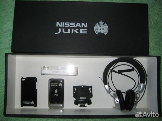 iPod USB, адаптер на торпеду nissan juke и наушник