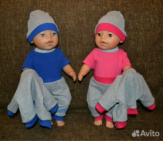 Одежда для Baby Born (Беби бон, Беби борн) 43см