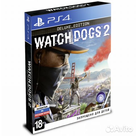 83512003625 Watch Dogs 2 Deluxe Edition PS4 Б.У (Обмен)