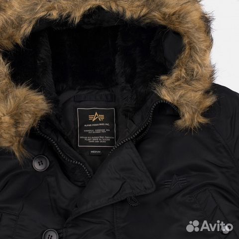 Куртка зимняя Alpha Industries N-3B, новая, 56-58р