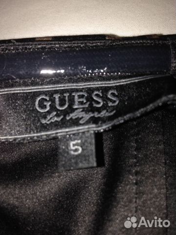 Платье леопардовое guess