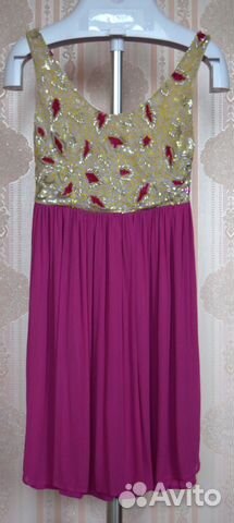 Коктейльное платье S 42 44