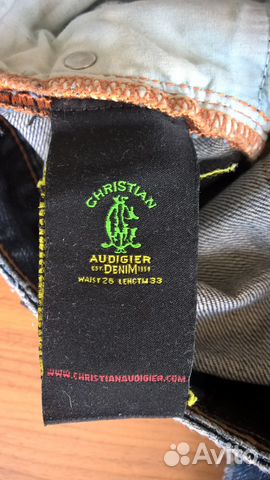 Женские джинсы Christian Audigier, новые. р-р 25 Женские джинсы Christian Audigier, новые. р-р 25