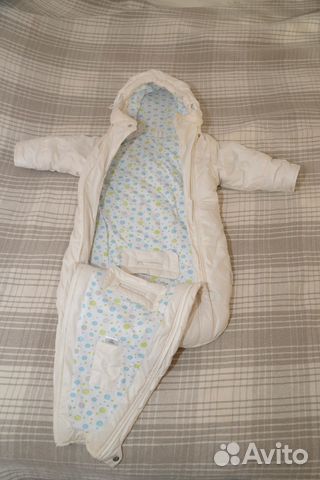 Демисезонный спальник комбинезон