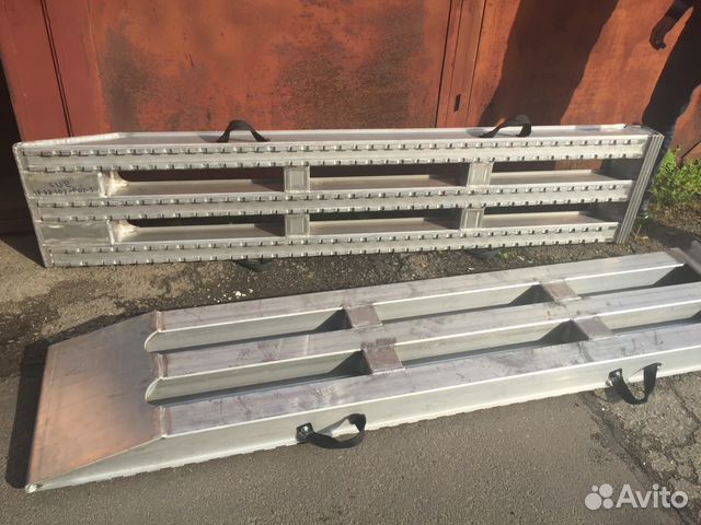 Алюминиевые аппарели до 32 тонн, 2400 мм длина