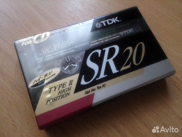 Аудиокассеты TDK SR 20 1991 japan market Аудиокассеты TDK SR 20 1991 japan market
