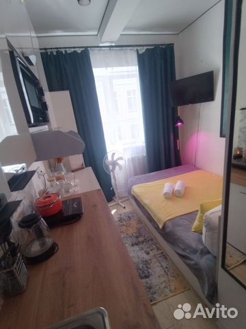 

Квартира-студия, 18 м², 1 кровать