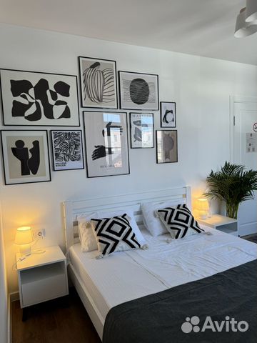 

Квартира-студия, 24 м², 1 кровать