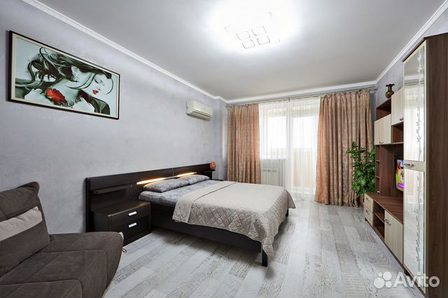 

1-к. квартира, 53 м², 2 кровати