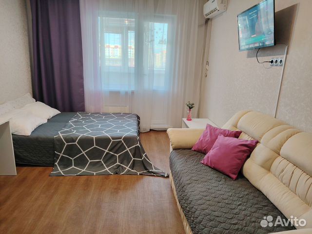 

Квартира-студия, 28 м², 4 кровати