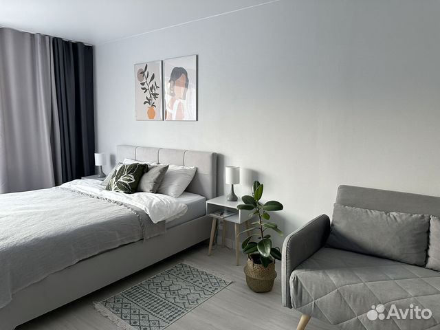 

1-к. квартира, 38 м², 2 кровати