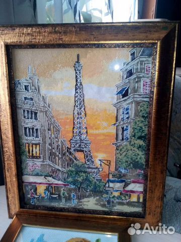 Картина вышитая крестом