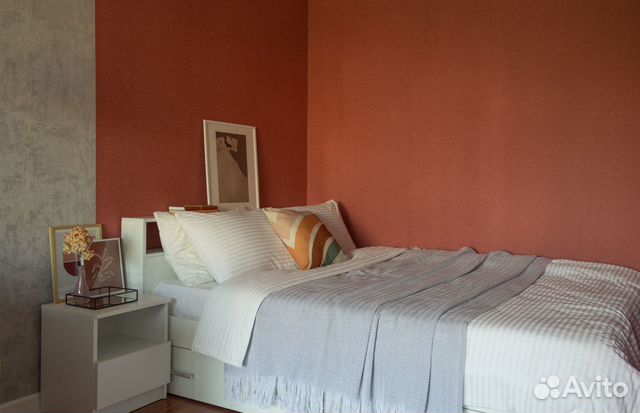 

1-к. квартира, 46 м², 2 кровати