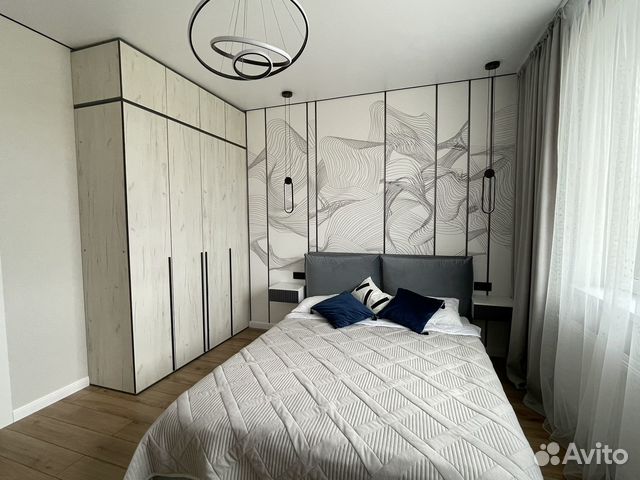 

1-к. квартира, 40 м², 2 кровати