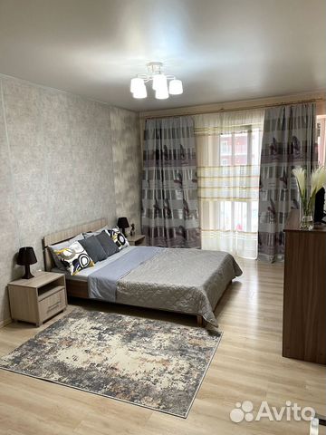 

1-к. квартира, 45 м², 2 кровати