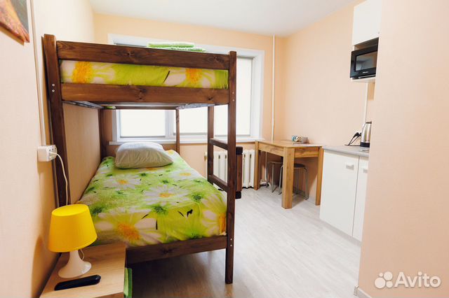 

Квартира-студия, 10,6 м², 1 кровать