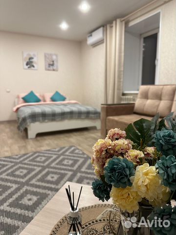 

1-к. квартира, 41 м², 2 кровати