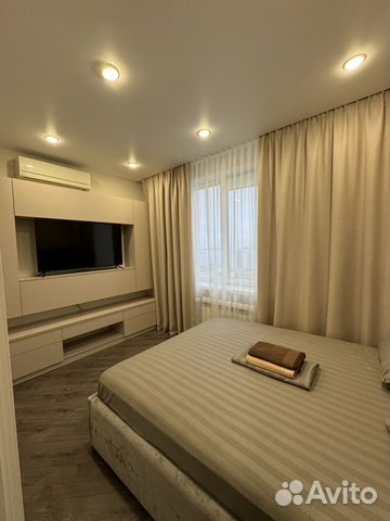 

1-к. квартира, 52 м², 2 кровати