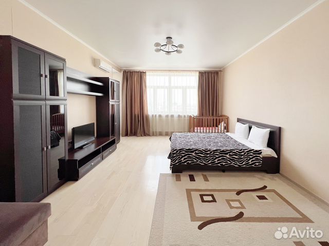 

1-к. квартира, 62 м², 2 кровати