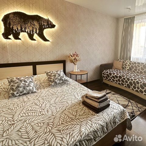 

1-к. квартира, 35 м², 2 кровати