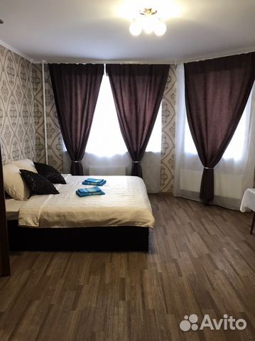 

1-к. квартира, 42 м², 2 кровати