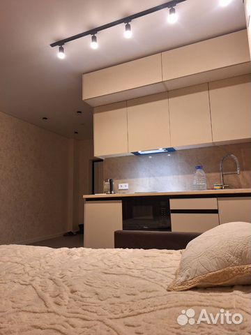 

Квартира-студия, 30 м², 2 кровати