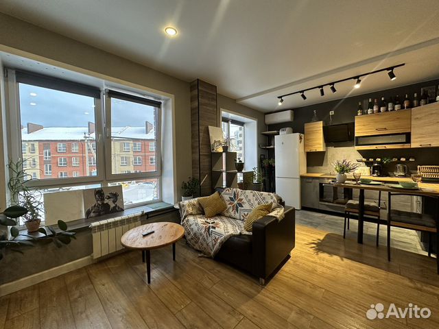 

Квартира-студия, 35 м², 1 кровать
