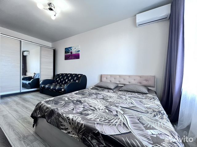 

1-к. квартира, 43 м², 2 кровати
