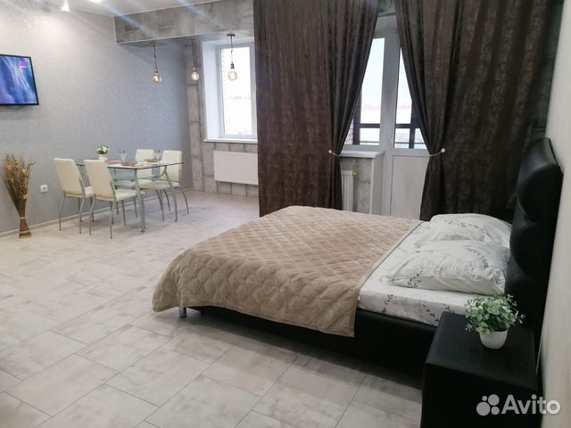 

Квартира-студия, 39 м², 2 кровати