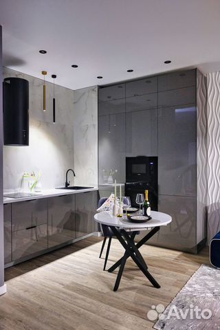 

1-к. квартира, 45 м², 2 кровати