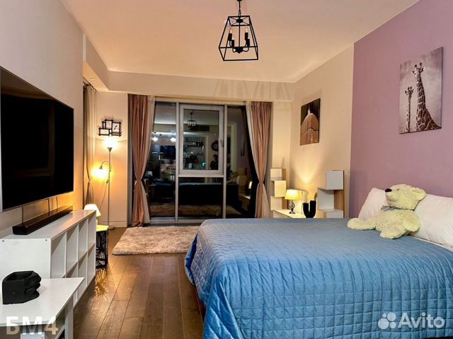 

1-к. квартира, 58 м², 3 кровати