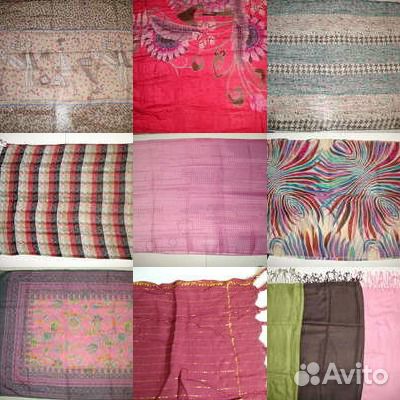 Платки Шарфы Парео Палантины