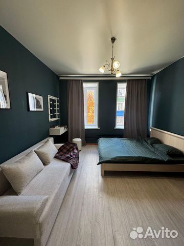 

1-к. квартира, 40 м², 2 кровати