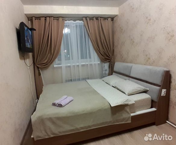 

1-к. квартира, 42 м², 2 кровати