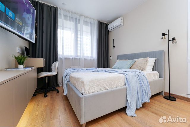 

Квартира-студия, 25 м², 1 кровать