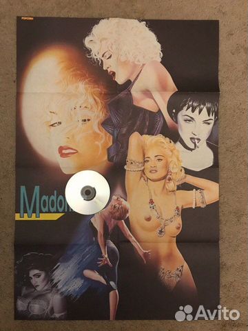 Мадонна Madonna 9 плакатов и открытки
