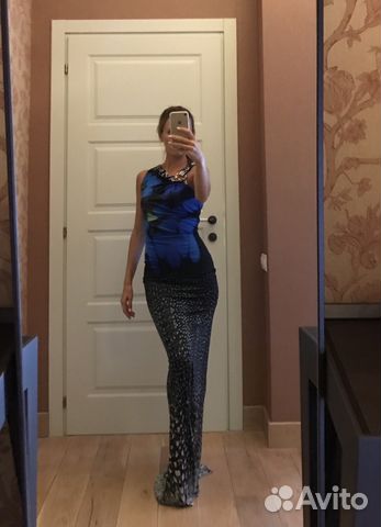Платье вечернее в пол. Roberto Cavalli
