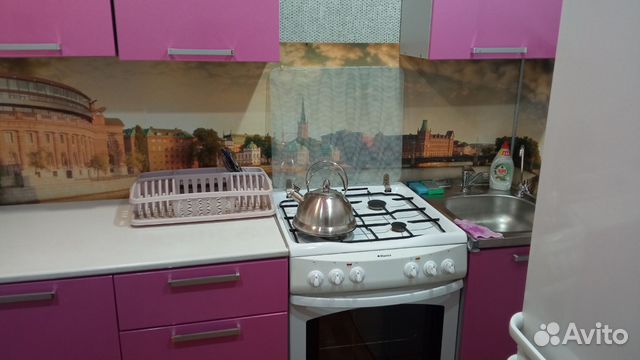 

1-к. квартира, 33 м², 3 кровати