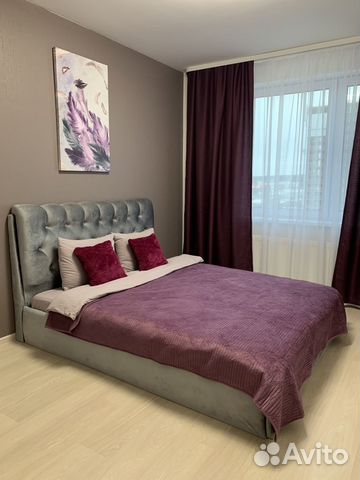 

1-к. квартира, 37 м², 2 кровати