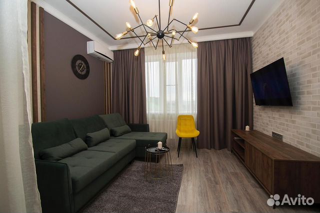 

1-к. квартира, 48 м², 2 кровати