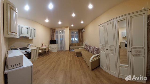 

Квартира-студия, 30 м², 2 кровати