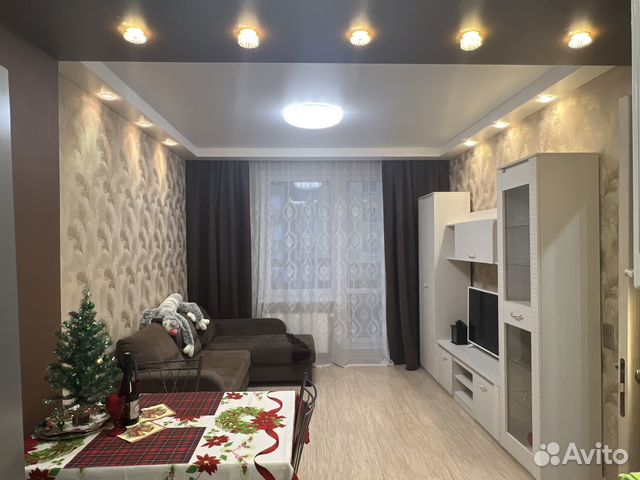 

1-к. квартира, 40 м², 2 кровати