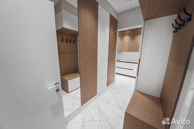 

1-к. квартира, 45 м², 2 кровати