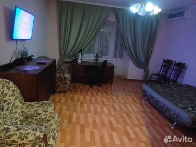 

1-к. квартира, 64 м², 3 кровати