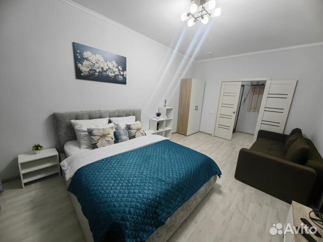 

1-к. квартира, 45 м², 2 кровати