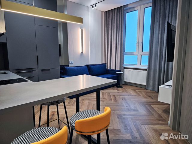 

1-к. квартира, 36 м², 2 кровати
