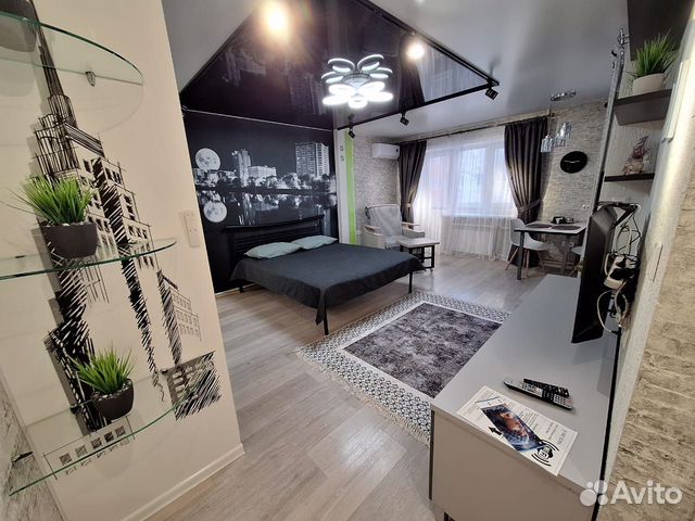 

Квартира-студия, 33 м², 2 кровати