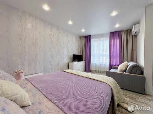 

Квартира-студия, 45 м², 3 кровати