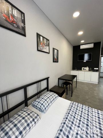 

Квартира-студия, 33 м², 2 кровати