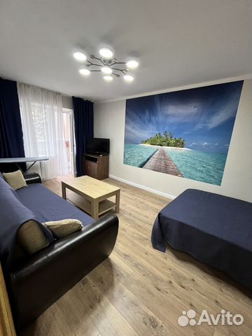 

1-к. квартира, 37 м², 2 кровати